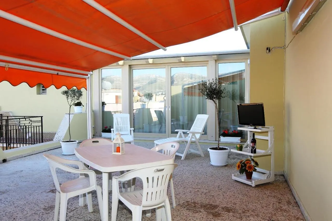 בית נופש אבולה Re Sole Case Vacanze - Esclusivo Attico M A R T E Con Spaziosissima Terrazza Solarium Attrezzata